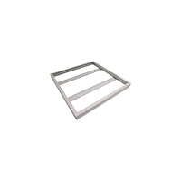 Solar Plus MONTERINGSRAM FÖR LED-FLATPANEL, totalyta 598x598x50x50, VIT...