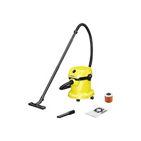 Kärcher Kärcher WD 2 V-15/4/18/C - dammsugare - med behållare - gul