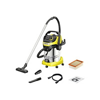 Kärcher Kärcher WD 6 P S - dammsugare - med behållare - gul