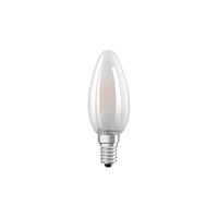 LEDVANCE LEDVANCE PERFOMANCE - LED-glödlampa med filament - form: B35 - glaserad finish - E14 - 4 W - varmt vitt ljus - 2700 K