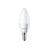 Philips Philips CorePro LEDcandle - LED-glödlampa - form: B35 - glaserad finish - E14 - 4 W - varmt vitt ljus - 2700 K