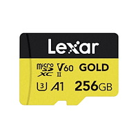 LEXAR Lexar Professional GOLD Series - flash-minneskort - 256 GB - mikroSDXC UHS-II