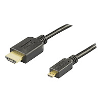 Deltaco DELTACO HDMI-1053 - HDMI-kabel med Ethernet - 5 m
