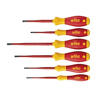 Wiha Wiha SoftFinish electric slimFix 3201 - skruvmejseluppsättning - 6 delar
