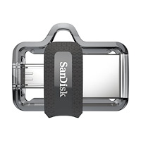 SANDISK SanDisk Ultra Dual - USB flash-enhet - 64 GB