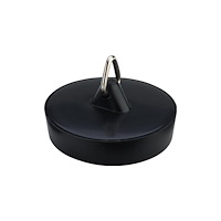 VIEGA VIEGA Tvättplugg Ø38,5 mm i gummi med kedjehållare för kulke...