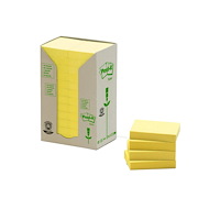 3M Post-it 653-1T - mini-tower bärbara datorer - 38 x 51 mm - 2400 ark (24 x 100)
