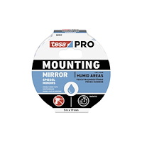 tesa tesa Mounting PRO Spiegel 66952-00001-00 Monteringsbånd Hvid...