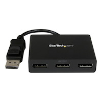 StarTech.com StarTech.com 3-ports multi-bildskärmsadapter - DisplayPort 1.2 MST-hubb till dubbel 4K 30 Hz och 1x 1080p - Video-splitt...