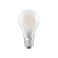 LEDVANCE OSRAM LED BASE - LED-glödlampa - form: A - glaserad finish - E27 - 7 W - varmt vitt ljus - 2700 K
