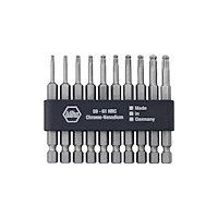 Wiha Wiha 32804, 10 styck, Torx, T10, T15, T20, T25, T30, 70 mm,...