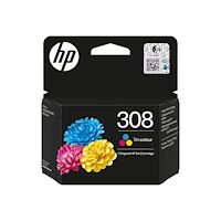 HP HP 308 - cyan, magenta, gul - original - bläckpatron