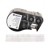 Brady Brady B-427 - självlaminerande etiketter - matt - 360 etikett (er) - 12.7 x 25.4 mm