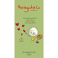 Royne Mercurio Herregud & Co Familjekalender 2026 (bok)