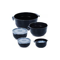 Vilde Vilde Mixing Bowls Mixing Beater with Lids VILDE Kitchen Bow...