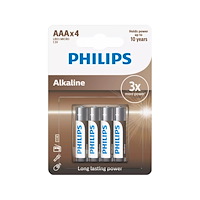 Philips Philips LR03A4B/10, Engångsbatteri, AAA, Alkalisk, 1,5 V, 4...