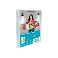 Elba ELBA Polyvision - presentationsringpärm - för A4 - kapacitet: 100 ark - transparent