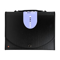 EXACOMPTA Exacompta Exactive Exacase - expanderar fil - 13 delar - tabbad - svart