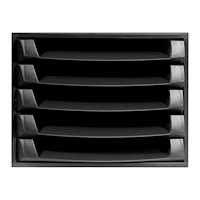 EXACOMPTA Exacompta Ecoblack THE BOX - lådskåp - för A4 Plus