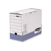FELLOWES Bankers Box System - boxfil - för A4 - vit, blå (paket om 10)
