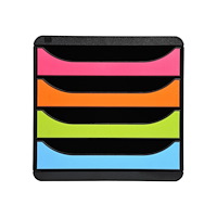 EXACOMPTA Exacompta BIG-BOX Classic A4+ - lådskåp - harlekin