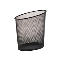 Alba Alba - avfallskorg - 18 L - metallnät - svart