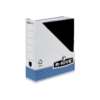 FELLOWES Bankers Box - magasinfil - för A4 - vit, blå
