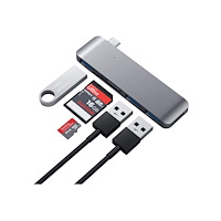 Satechi Satechi Type-C USB 3.0 3 in 1 Combo Hub - hubb - 3 portar