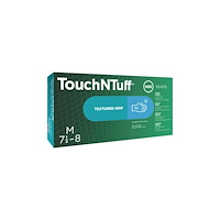 Ansell Healthcare Europe s.a/n.v. Engangshandsker, Ansell Touchntuff 92-670, blå, str. 8, pakk...
