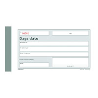 BURDE FÖRLAGS AB Mayland - dagligt formulär - 50 ark - 148 x 85 mm - Kopia