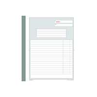 BURDE FÖRLAGS AB Mayland - trefaldig bok - 50 ark - 148 x 200 mm - tredubbla