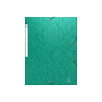 EXACOMPTA Exacompta Nature Future Scotten - 3-flikhållare - för A4 - kapacitet: 350 ark - fläckgrön