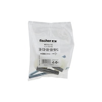 Fischer Fischer 80658, Kit med skruv och väggplugg, Tegel, Betong, 2...