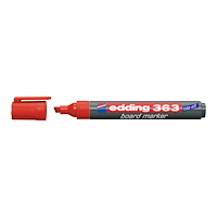 edding edding 363 board - markering - röd