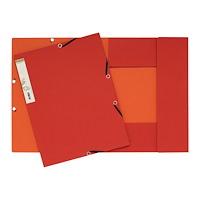 EXACOMPTA Exacompta Forever - 3-flikhållare - för A0 - röd