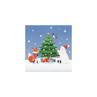 PAPSTAR Servett Christmas 3-lags 33x33cm 20/fp