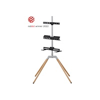 OneforAll One For All WM 7476 ställ - stativ - för platt panel - ek, silvergrå