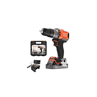 Black & Decker Black & Decker BCD383D1XK-QW, Borr med pistolgrepp, Orange,...