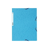 EXACOMPTA Exacompta Nature Future - 3-flikhållare - för A4 - kapacitet: 250 ark - marmorerat turkos