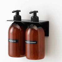 Naga Sæbeholder til væg sort