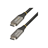 StarTech.com StarTech 50 cm USB C-kabel 10 Gbit/s - USB 3.1/3.2 Gen 2 Type-C kabel - 100W (5A) Power Delivery-laddning, DP alt-läge -...