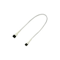 Nanoxia Nanoxia - förlängningsströmkabel till fläkt - 3 pin Molex till 3 pin Molex - 30 cm