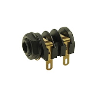 Cliff Cliff CL11607 Jackplugg 6,35 mm Anslutning, infälld horisont...