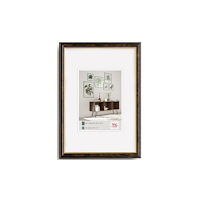 WALTHER Walther JD520N, Polystyren, Valnöt, Enkel bildram, Vägg, 10...