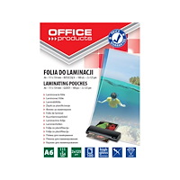 Office Products KONTORSPRODUKTER Lamineringsfilm, A6, 2x125 mikron, glansig,...