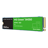 Western Digital WD Green SN350 NVMe SSD WDS240G2G0C - SSD - 240 GB - PCIe 3.0 x4 (NVMe)