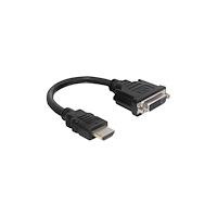 DeLOCK Delock adapterkabel - HDMI / DVI - 20 cm