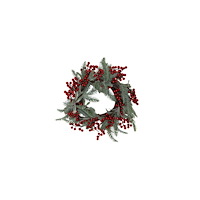 [NORDIC Brands] Krans grankvistar med bär 40cm