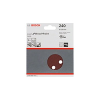 Bosch Powertools Bosch Expert for Wood and Paint C430 - sandpapperssats - för trä, målarfärg - 5 delar