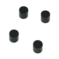 Naga Super Stærke Magneter' cylinder sort Ø 1 x 1 cm